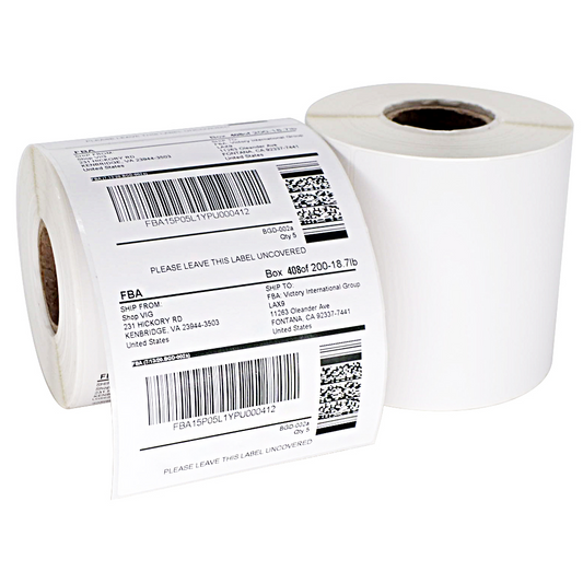 4x6(100mm x 150mm )Thermal Printing Paper - 300 Sheets/Roll | High-Quality Sensitive Heat Reactive Roll